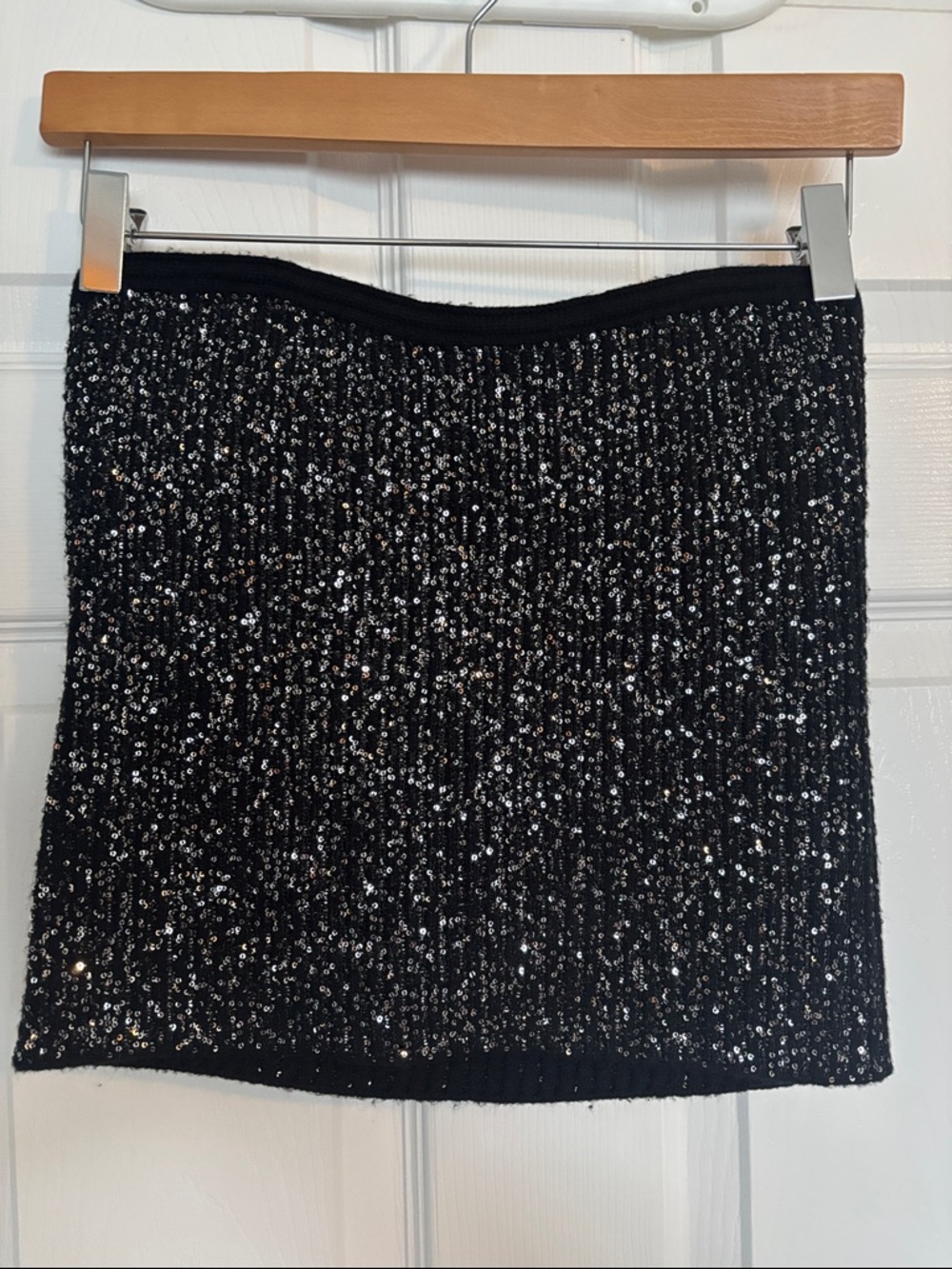 RW&Co sequinned tube top